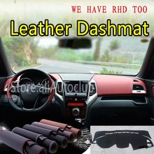 For SsangYong Tivoli XLV 2015 2016 2017 2018  Leather Dashmat Dashboard Cover Dash Carpet Custom Car Styling sunshade LHD+RHD 2024 - buy cheap