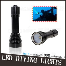 100M Diving 1000Lm Underwater Flashlight 1 x CREE XM L2 LED Torch Light Waterproof  Brightness Durable 2024 - buy cheap