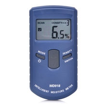 Digital Wood Moisture Meter Intelligent Wood Humidity Meter Damp Detector Tester Paper Inductive Moisture Analyzer MD918 4~80% 2024 - buy cheap