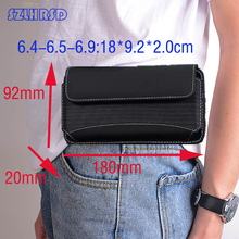 Men's Waist Bag Belt Clip Fanny Pack Case Rugged Outdoor Mobile Phone Bag for Huawei Mate30 Pro Mate 20 X Mate 20 Honor 20s 10i 2024 - buy cheap