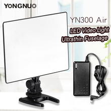 YONGNUO-Panel de luz de vídeo LED YN300 Air 3200K-5500K con adaptador de corriente CA para fotografía y vídeo de boda 2024 - compra barato