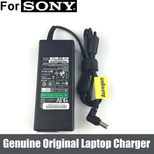 Оригинальные 90 Вт адаптер переменного тока питания для ноутбука Питание для SONY Vaio PCGA-AC19V25 PCG-71318L PCG-7192L VPCF135FG 2024 - купить недорого