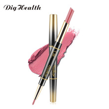 Double-end Matte Lipstick Long Lasting Waterproof Rotating Lip Liner Red Rose Makeup Lipstick Set Cosmetics 2024 - buy cheap