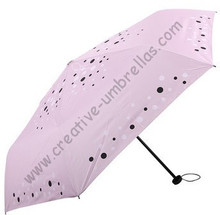 Free shipping,6k fiberglass bag umbrellas,three fold  umbrellas,hand open,windproof,UV protecting,supermini,pocket umbrellas 2024 - buy cheap