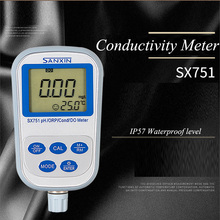 РН измеритель ОРП портативный измерительный прибор Измеритель проводимости растворенный кислородный анализатор SX751 2024 - купить недорого