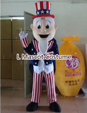 Factory direct sale adult American old man magician mascot costume free shipping 2024 - buy cheap
