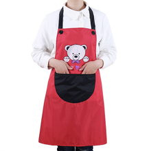 Cute Fashion Sleeveless Waterproof And Oil-Proof Apron Multi-Function Home Kitchen Cleaning Adult Waist Kitchen Work Cover 2024 - buy cheap