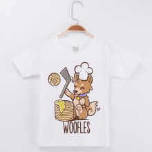 Funny Cartoon Dog T Shirt Boys White Kids T-Shirt Cotton Short Sleeve O-Neck Brand Child Tshirt Cute Printed Tees Girl Shirts 2024 - buy cheap