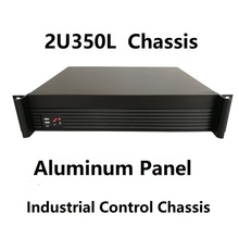 2U Computer case  mount aluminum panel 2u350MM Support MicroATX PC power supply  firewall 19 inch rack type Chassis 2024 - buy cheap