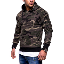 Camouflage Hoodies Men 2018 New Fashion Sweatshirt Male Camo Hoody Hip Hop Autumn Winter Military Hoodie 2024 - buy cheap