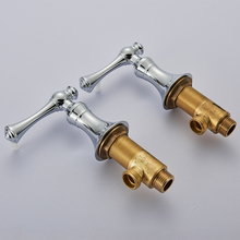 Brass Switch Valve Chrome For Basin Faucet Shower Mixer Bathtub Set Control Valve 2024 - buy cheap