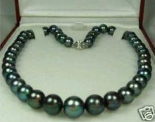 Женский подарок с надписью Love Shipping> 8-9 мм настоящее черное ожерелье с натуральным жемчугом 18 "AAA женский подарок-ювелирные изделия 2024 - купить недорого