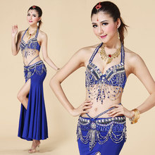 2019 Newest Belly Dance Costume Professional Oriental Dance Women Sexy Performance Belly Dancing Bra Belt Outfit 2pcs bra+belt 2024 - buy cheap