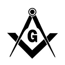 FREEMASONS Vinyl Decal oem spiritual Car Window Decorative Vinyl Decal Black / Sliver etc 13 Colors 2024 - buy cheap