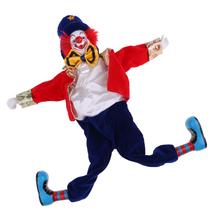 Figura de payaso de sonrisa divertida, muñeco de juguete, decoración de Halloween, adornos, regalo de cumpleaños, 41cm, fabricación de muñecas de porcelana #2 2024 - compra barato