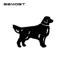 BEMOST Car Styling Funny Animal Golden Retriever Dog Car Stickers Waterproof Vinyl Decals Decoration Auto Accessories 14*11cm 2024 - buy cheap
