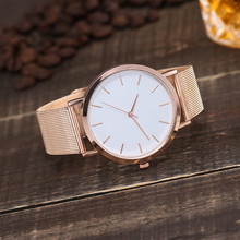 Vansvar Women Men Fashion Casual Buckle Clock Quartz Stainless Steel Band Marble Strap Watch Analog Wrist Watches reloj mujer 2024 - buy cheap