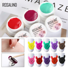 ROSALIND UV Gel Nail Polish Carved Patterns  Varnish Hybrid Semi Permanant UV Nail Art Polish All For Decoration Top Base Coat 2024 - buy cheap