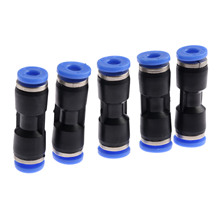 5Pcs Pneumatic Straight Union Connectors Pneumatic Fittings Push in Connector Quick Fitting for Air Water Tube 4mm Hole to 4mm 2024 - buy cheap