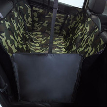 Pet Carrier Oxford Seat Cover Waterproof Dog Car Seat Back Hammock For Dogs Pets Travel Transporter Army/Leaves Carrier Mat #136 2024 - buy cheap