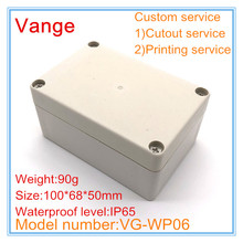 1pcs/lot 2016 new arrive IP65 waterproof ABS plastic enclosure junction box for outdoor project 100*68*50mm 2024 - buy cheap