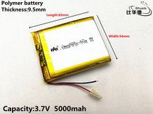 1pcs/lot 3.7V,5000mAH,[955465] PLIB; polymer lithium ion battery / Li-ion battery for tablet pc,power bank,E BOOK; 2024 - buy cheap