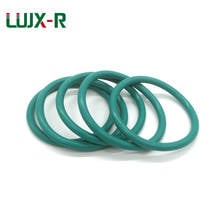 LUJX-R 10pcs O Ring Seal 5mm Oil Proof Not-toxic Green O-Ring OD35/36/37/38/39/40/42/44/45/46~55mm FKM Sealing Washer Gasket 2024 - buy cheap