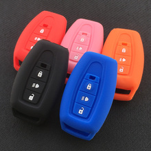 ZAD-Funda de goma de silicona para llave de coche, accesorio protector de 3 botones para Tata Storme Aria Safari, india 2024 - compra barato