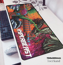 Hypear Beast mouse pad big 70x30cm pad to mouse Popular computer mousepad gaming mousepad gamer Halloween Gift laptop mouse mat 2024 - buy cheap