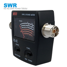 RS-40 SWR измеритель мощности VHF UHF 144/430 МГц 15 Вт 60 Вт 200 Вт Диапазон стоячих волн тестовая антенна рация автомобильное радио 2024 - купить недорого