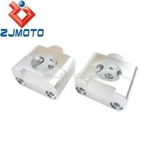 Adaptadores para guidão de motocicleta, adaptadores de 1-2/8 polegadas para guidão de honda, yamaha, suzuki, motocross, cnc, alumínio com alça de 28mm 2024 - compre barato