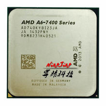 AMD A6-Series A6 7400K A6 7400 K 3.5G Dual-Core CPU Processor 65W  AD740KYBI23JA / AD740BYBI23JA Socket FM2+ 2022 - buy cheap