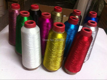 Embroidery Sewing Machine Thread,DIY Hand Sewing Thread,Gold And Silver Thread,Also For Cross Stitch,1Pc/Lot,High Quality! 2024 - buy cheap