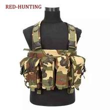 New Camouflage Hunting AK 47 Magazine Carrier Combat Military Camouflage Tactical Vest Airsoft Ammo Chest Rig Carrier Combat Top 2024 - buy cheap