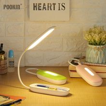 Led USB Rechargeable Portable Book lights Dimmable Fold Bending Desk Lamp 4-Level Brightness Eye-protected Reading Light 2024 - buy cheap