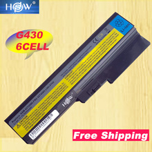 Bateria de laptop hsw l08oautomático, bateria para lenovo v450, g455, g555, g555 2024 - compre barato