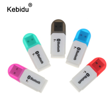 Kebidu-miniadaptador USB inalámbrico con Bluetooth 5,0, receptor de Audio estéreo, kit de coche con micrófono para ordenador, reproductor de coche, altavoz 2024 - compra barato