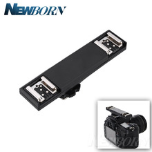 Dual Flash Hot Shoe TTL Off-Camera Speedlite Sync Cord Arm Bracket for Nikon D3200 D5200 D5300 D7000 D7100 D7200 D800 D90 DSLR 2024 - buy cheap