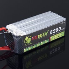 1pcs Lion Power Battery 6S 22.2v 5200mah 30C Battery for RC helicopter 2024 - buy cheap