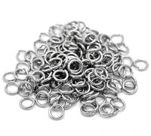 Stainless Steel Jewelry Link Vintage Loops 4-15mm Open Jump Rings & Split Rings For Connector Jewelry Finding DIY Craft Making 2024 - buy cheap