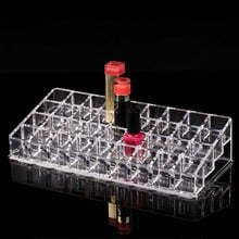 36 Grid Acrylic Makeup Organizer Storage Box Case Lipstick Jewelry Holder Cosmetic Display Stand Makeup Tools Brush Holder 2024 - buy cheap