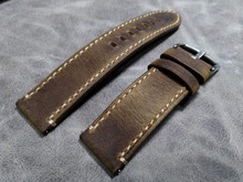 Handmade high quality 20 22mm Quick installation Genuine Leather Watchband man watch accessories Straps Vintage Watch Bracelet 2024 - buy cheap