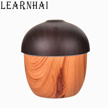 LEARNHAI Best Hydrating For Winter Wood Grain Small Acorn Humidifier Portable Air Freshener Mini Atomization USB Car Humidifier 2024 - buy cheap