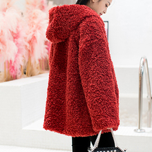 2020 nova mulher inverno casacos com capuz casacos elegante flurry oversized shaggy outerwear casaco quente longo casaco de pele do falso 2024 - compre barato