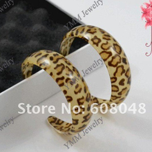 Leopard Acrylic Earrings, Freeshipping Mixed Colors Earrings, Fashion Big Plastic Earrings For Gift 2024 - buy cheap