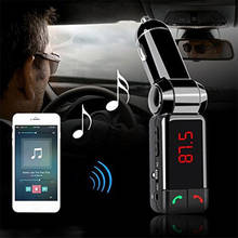Car MP3 Player FM Transmitter Bluetooth Wireless Car Kit HandsFree Audio MP3 Car USB Charger For iPhone & for Android Free Ship 2024 - buy cheap