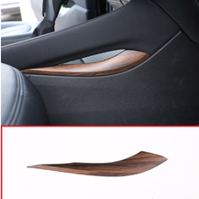 Pine Wood Grain Passenger Left Side Decoration Strip Trim For BMW X1 F48 2016-2018 X2 F47 2018 2024 - buy cheap