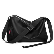 Мужская сумка-мессенджер из мягкого нейлона, модная повседневная спортивная сумка для фитнеса, вместительный дизайн 2024 - купить недорого