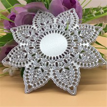 Flower Round Circle Metal Cutting Dies Stencil Scrapbooking Photo Album Card Paper Embossing Craft DIY 2024 - buy cheap