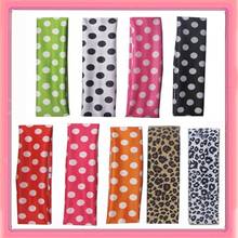 Free shipping!24pcs/lot Polka Dot Silky Headbands  for little  girl hair accessory can mix order 2024 - buy cheap